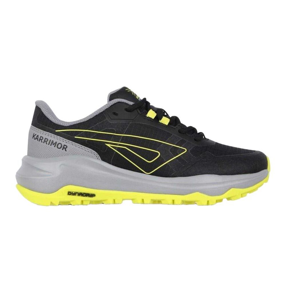 Karrimor Boys Tempo Trail Sneakers / Black/Sun